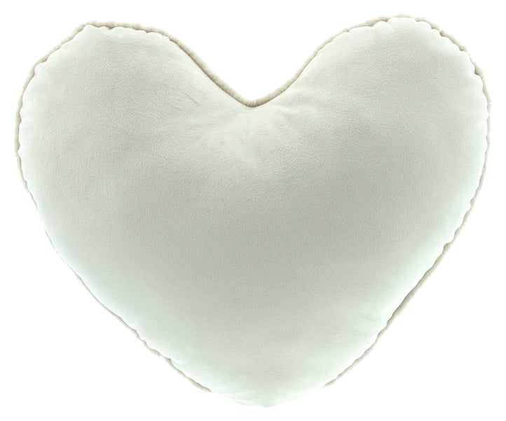 FRANK FLECHTWAREN | Kuschelkissen Herz, POLYESTER, POLYESTER, 40 x 40 x 12 cm