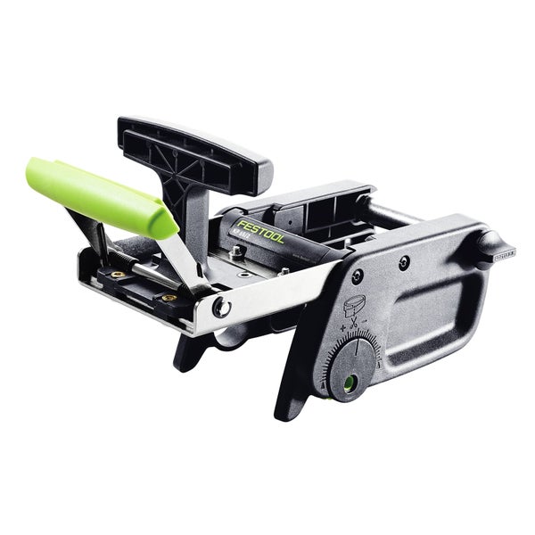 Festool Kappgerät KP 65/2 zum bündigen Kappen von Kantenbändern und Umleimern aus Kunststoff oder Holz.