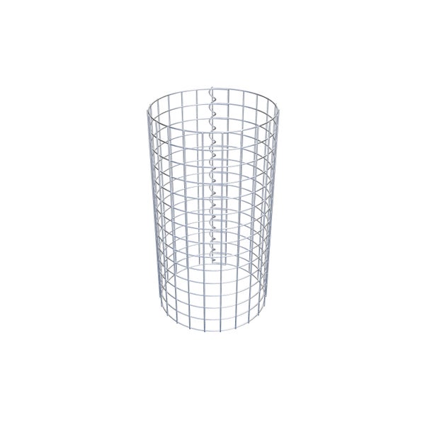 Gabionensäule Durchmesser 37 cm MW 5 x 5 cm rund - Höhe: 70 cm