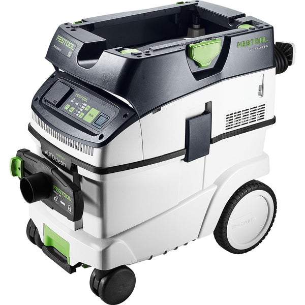 Festool Absaugmobil Cleantec CTM 36 E AC mit Autoclean Funktion und Rollen.