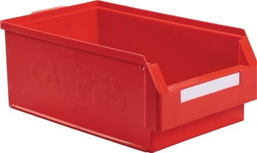KAPPES Sichtlagerkasten L 500 x B 300 x H 200 mm rot - 6002.00.0151