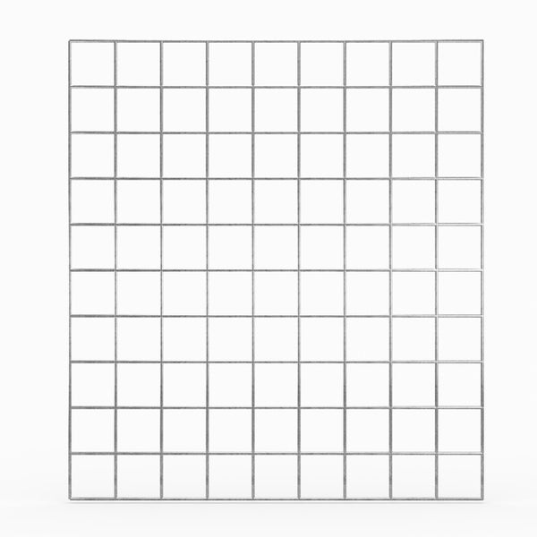 Gitter 10 x 10 cm Maschenweite - Maße: 100 x 90 cm