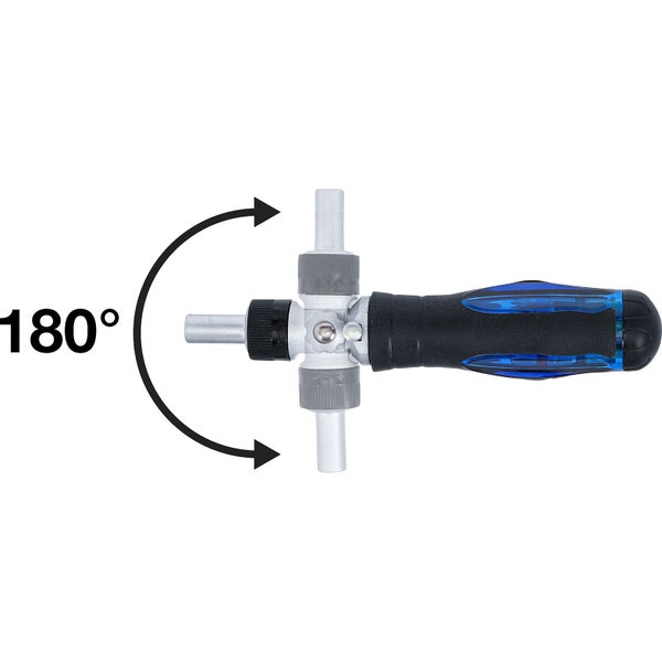 Rohrabschneider mit Vierkant, 180 Grad drehbar