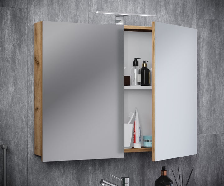 Spiegelschrank Spiegel Badezimmer Badinos 60x80 cm