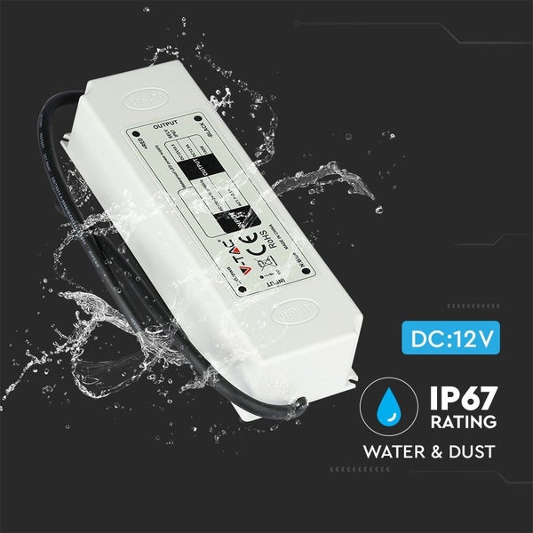 Wasserdichtes LED Netzteil DC 12V mit IP67 Schutzart