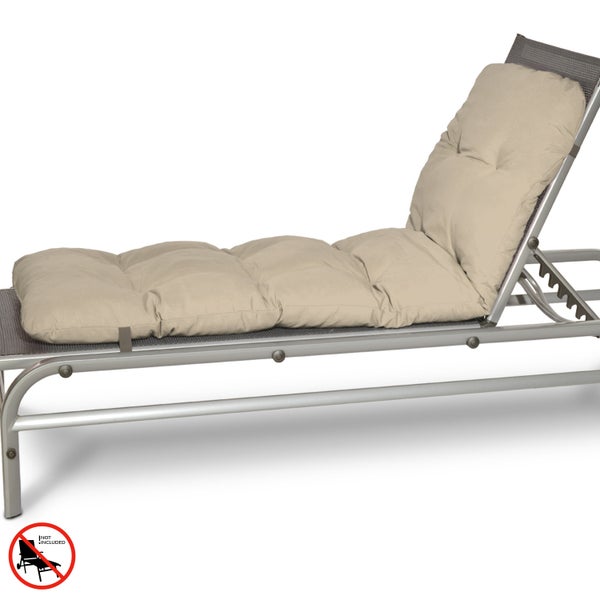 Beautissu Flair RL Rollliegenauflage 190x60x8cm Natur