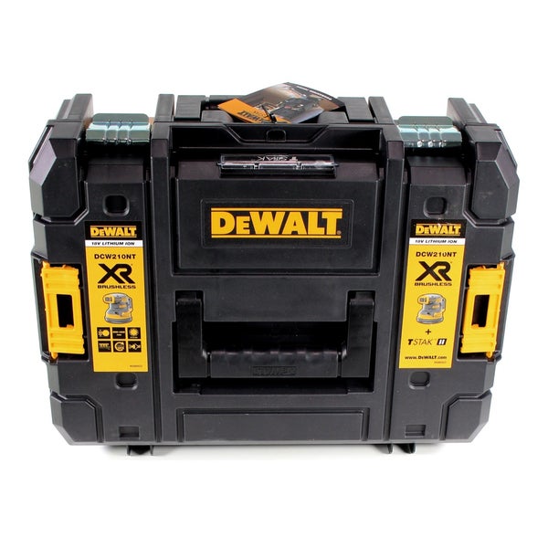 DeWALT Werkzeugkoffer TSTAK II für 18 Volt Akku-Exzenterschleifer DCW210NT.