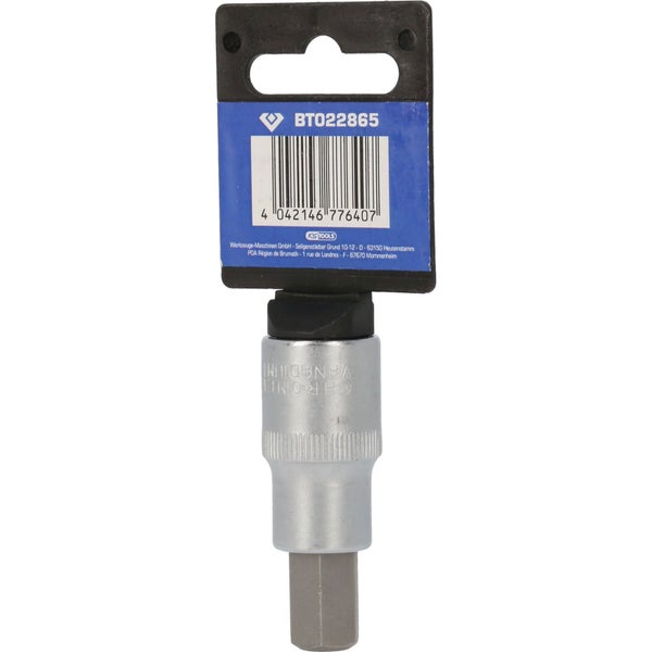 BRILLIANT TOOLS 1/2 Innensechskant Bit-Stecknuss 55 mm lang 12 mm - BT022865