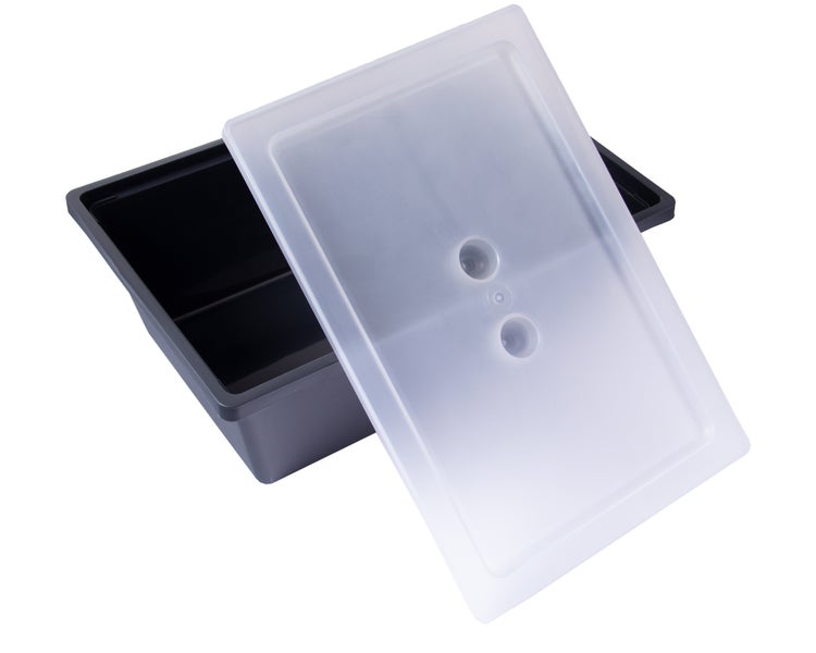 Ondis24 Aufbewahrungsbox System Box XS grau/weiß