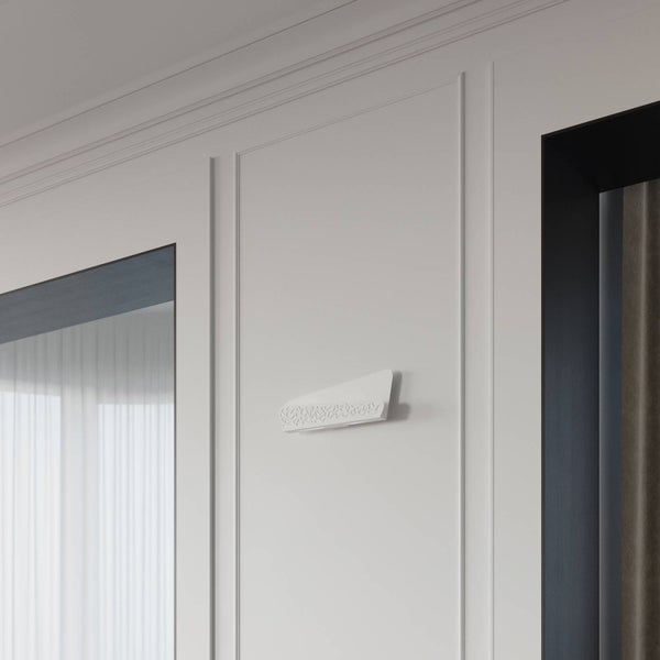 Euluna Wandleuchte, Wandlampe Innen Seraphine (Modern) in Weiß aus Metall (2 flammig G9) - Wandstrahler Wandbeleuchtung Schlafzimmer / Wohnzimmer Wohnzimmerleuchte