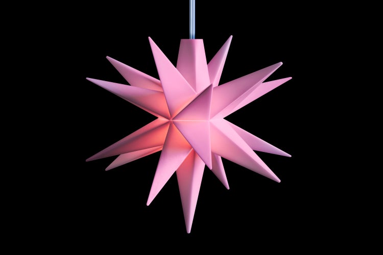 Batteriebetriebene LED-Lichterkette mit transparentem Batteriefach