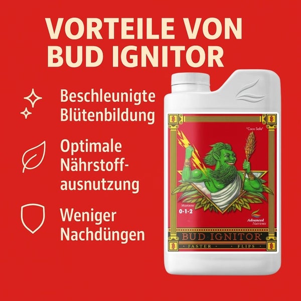 Bud Ignitor Nährstoff-Ergänzungsmittel für beschleunigte Blütenbildung und optimale Nährstoffausnutzung