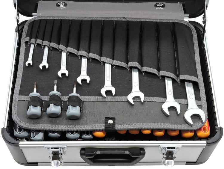 FAMEX 419-43 Werkzeugkoffer PRO bestückt mit Werkzeug 280-tlg.