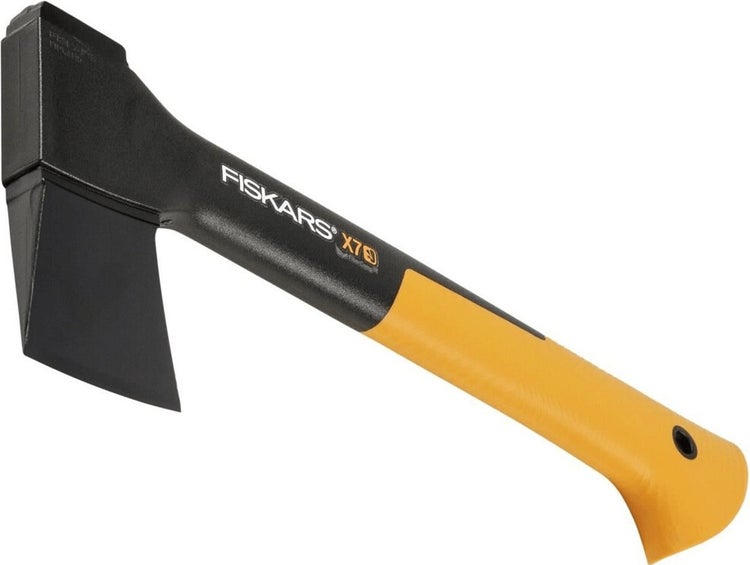 Fiskars Universalaxt »Spaltaxt 35cm X7, inkl Klingen & Transportschutz, Axt zum Holz Hacken«, 640 g, 35,50 cm Länge