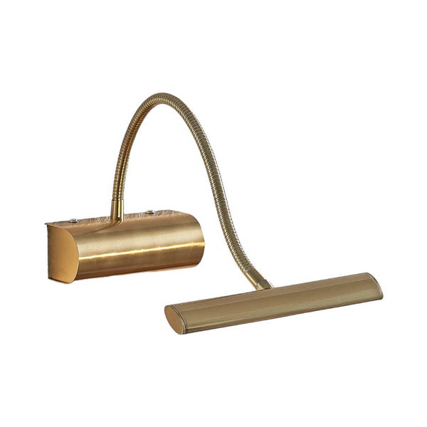 Lindby LED Wandleuchte, Wandlampe Innen Rakel dimmbar (Modern) in Gold / Messing aus Metall (1 flammig ) - Bilderleuchte Wandstrahler Wandbeleuchtung Schlafzimmer Wohnzimmer Wohnzimmerleuchte