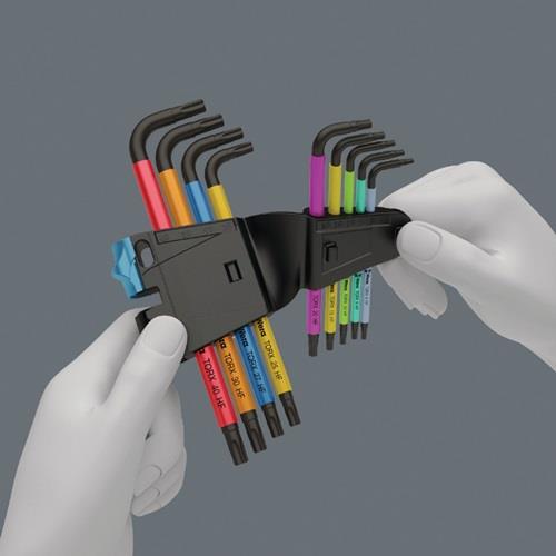 Wera Torx Winkelschlüsselsatz mit Haltefunktion