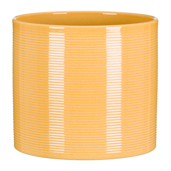 Scheurich Blumentopf aus Keramik,  Farbe: Zabaione, 19 cm Durchmesser, 17 cm hoch, 4 l Vol.