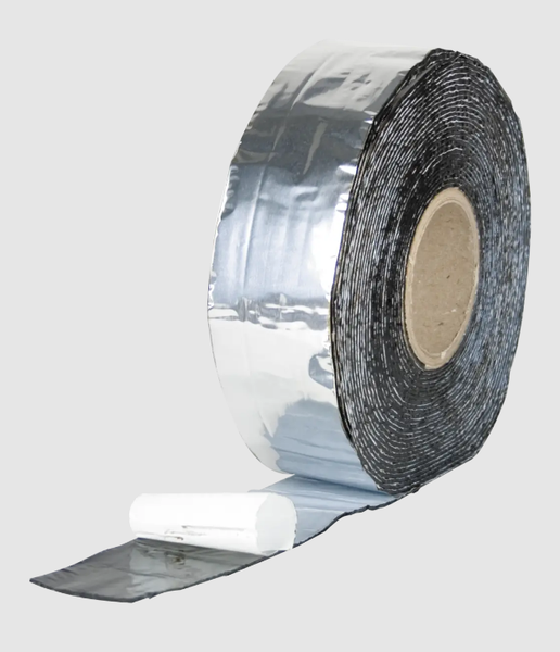 Beko Bitumen Dichtband BT-Band 75mmx1,5m alu-blank - 1 Rolle