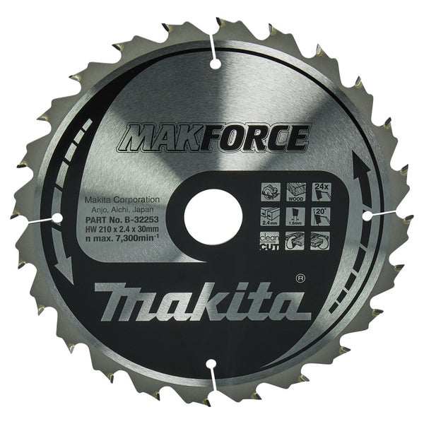 Makita MAKFORCE Sägeblatt 210x30x24Z - B-32253