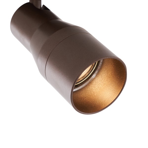 Brauner Strahler zur Deckenmontage