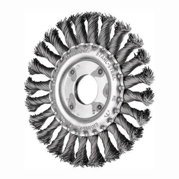 Drahtbürste für Winkelschleifer, Stahl