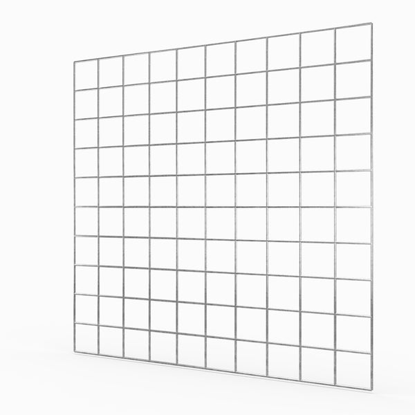 Gitter 10 x 10 cm Maschenweite - Maße: 100 x 100 cm