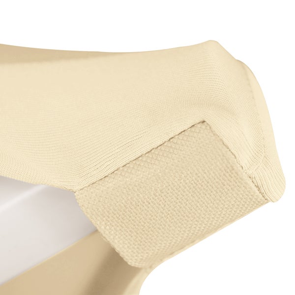 Beautissu Stella Stehtischhusse Ø 80 cm Creme