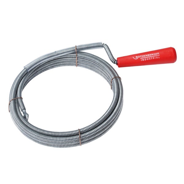 ROTHENBERGER Industrial Reinigungsspirale mit Kralle 6 mm x 3 m - 1500000139