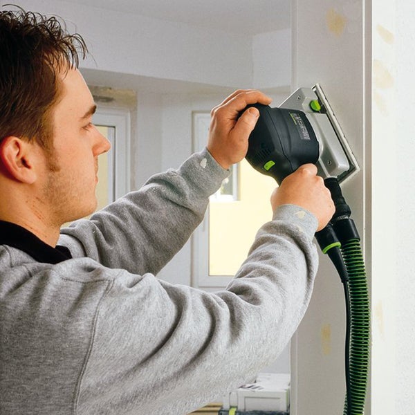 Schleifplatte mit Löchern für Staubabsaugung