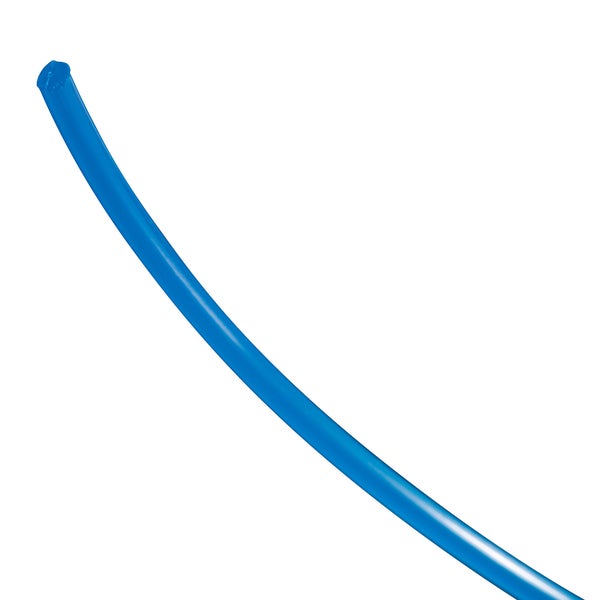 Blauer Kunststoffschlauch