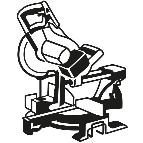 Symbol für Kapp- und Gehrungssäge