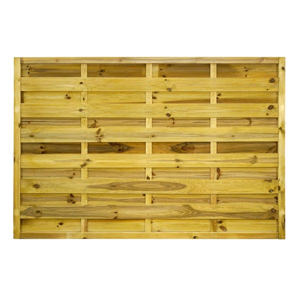 Holzzaun-Element für den Garten