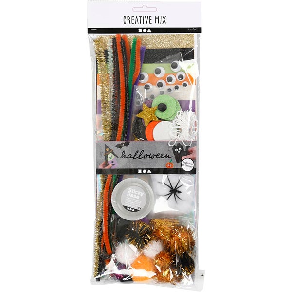 Creativ Company DIY Sets Basisversion Kreativ Sortiment, Halloween, Kreativ Box