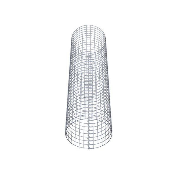 Gabionensäule Durchmesser 47 cm MW 5 x 5 cm rund - Höhe: 170 cm