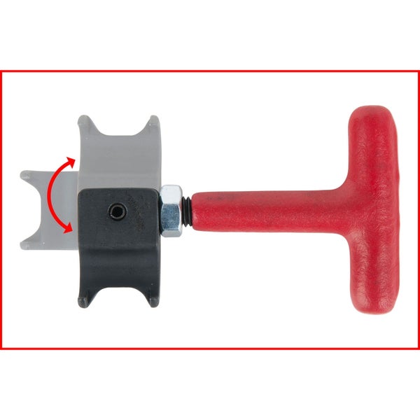 KS TOOLS Spezial-Lösewerkzeug für HENN-Schellen - 150.2233