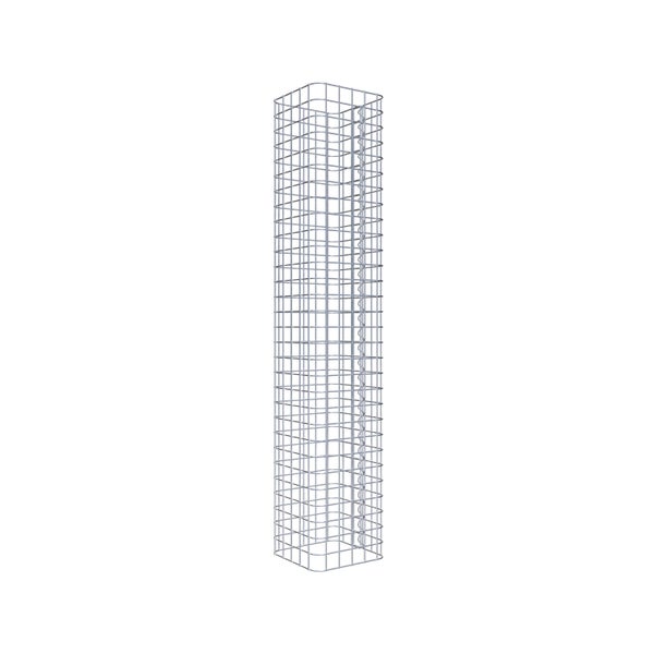 Gabionensäule 27 x 27 cm MW 5 x 5 cm eckig - Höhe: 1,50 m