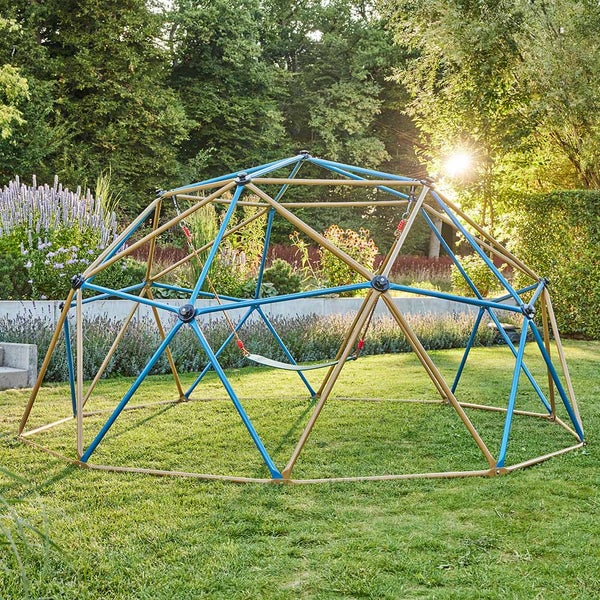 Home Deluxe - Schaukel MATTI - elastische Sitzfläche, witterungsbeständig I Kletterturm Reckstangen Kinderspielzeug