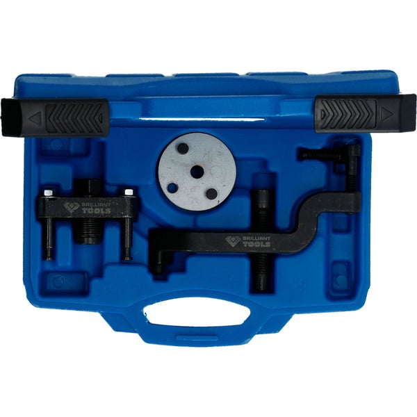 Gewindereparatur-Satz in blauem Kunststoffkoffer