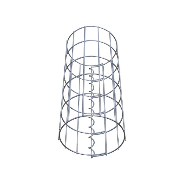 Gabionensäule Durchmesser 22 cm, MW 5 x 10 cm rund - Höhe: 0,50 m