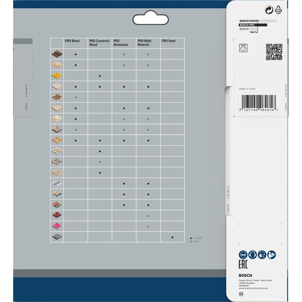 Bosch PRO Wood Kreissägeblatt 216 x 2,6 x 30 mm - 2608838410