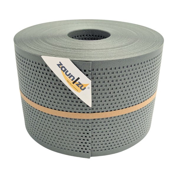 Zaunfolie Rolle mit Perforation für Sichtschutzzaun