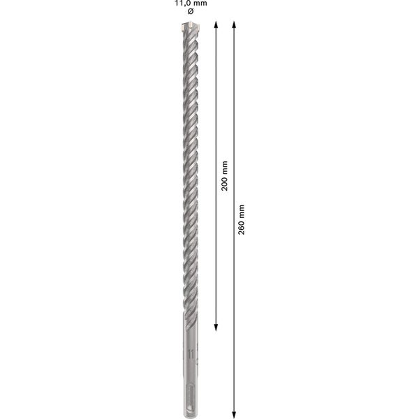 Bosch PRO SDS plus-5X Hammerbohrer 11 x 200 x 260 mm - 2608833806