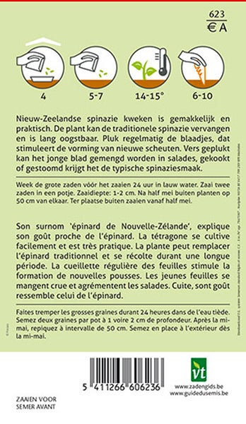 Anweisungen zum Anpflanzen von Neuseelandspinat