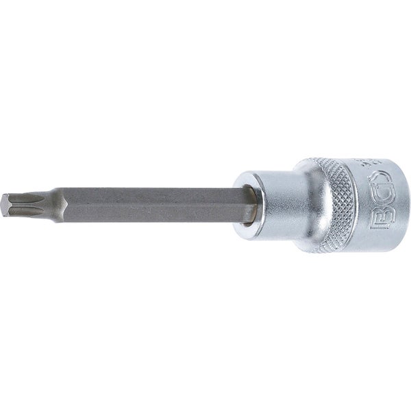 BGS Bit-Einsatz Länge 100 mm Antrieb Innenvierkant 12,5 mm (1/2) T-Profil (für Torx) T35 - 9628