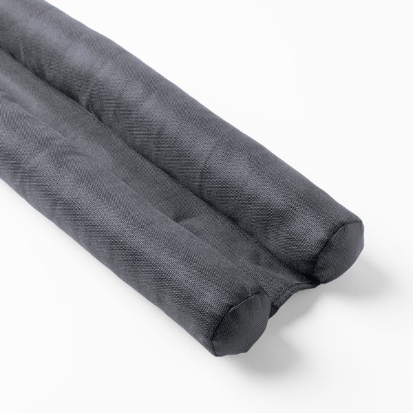 TITO - Zugluftstopper Doppel - 80x16x5 cm - Charcoal Gray -  anthrazit