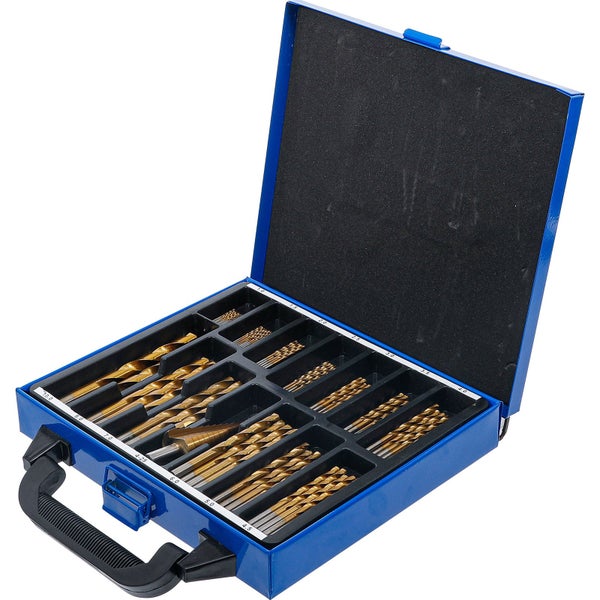 BGS Spiralbohrer und Stufenbohrer Satz im Koffer