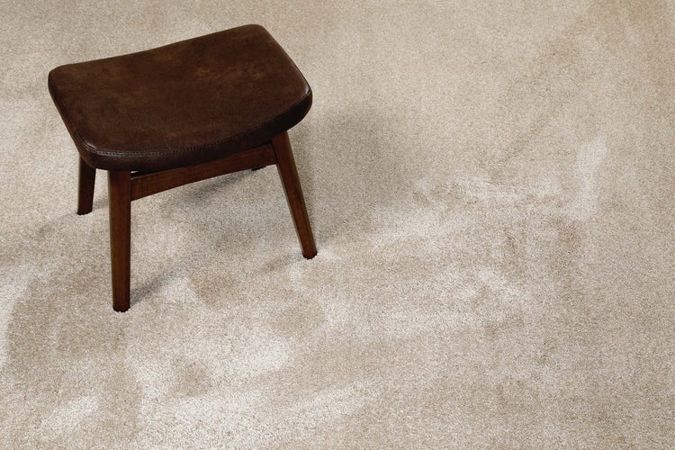 Kurzflorteppich Rund Sand Beige Wogh WECONhome 120 cm rund