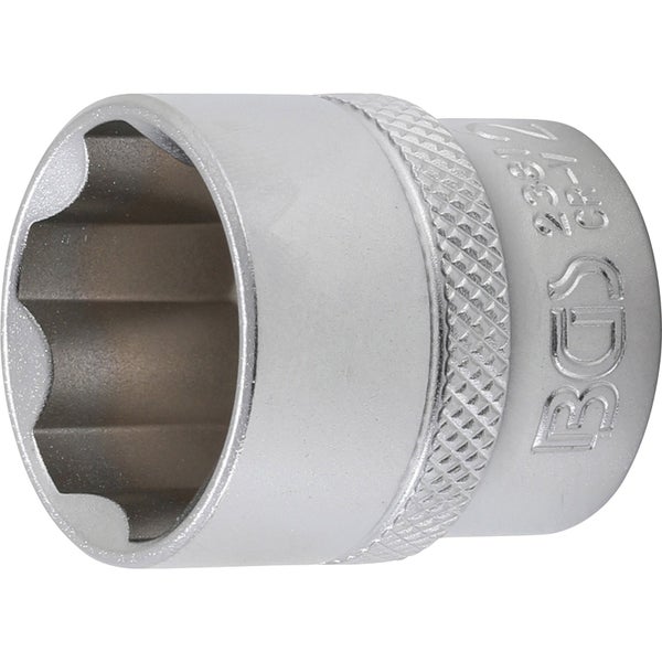 BGS Steckschlüssel-Einsatz Super Lock Antrieb Innenvierkant 10 mm (3/8) SW 21 mm - 2381