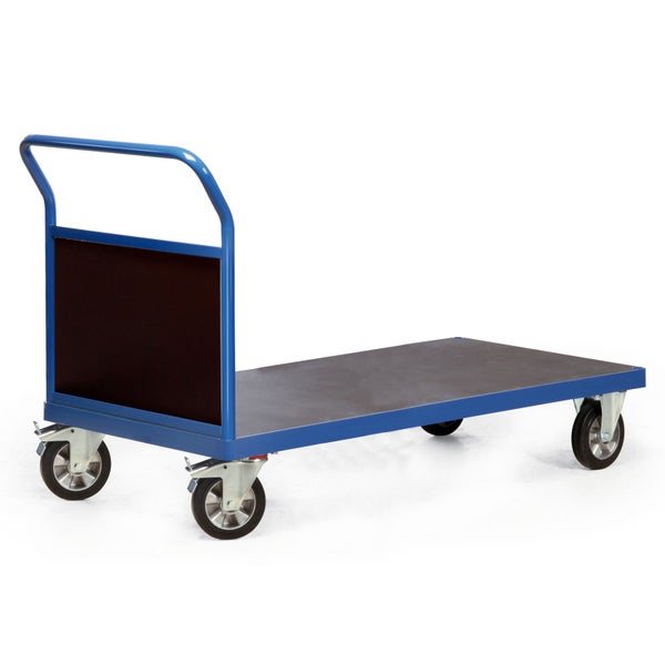 Transportwagen mit Ladefläche und Schiebebügel