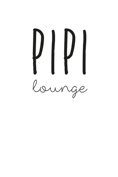 Pipi Lounge Schriftzug